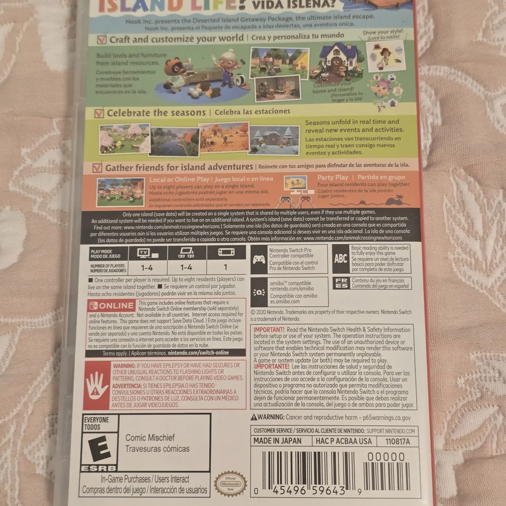 Portable Blue Gaming Console